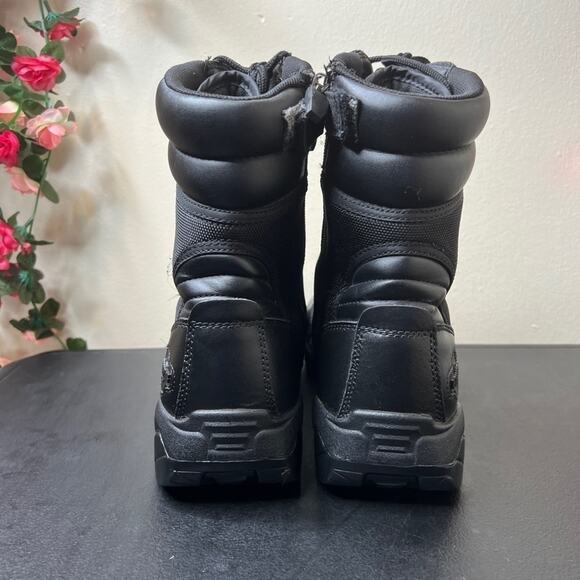 Interceptor Force Tactical Boots Men’s 9 Black Leather Duty Combat Outdoor ? main image 8